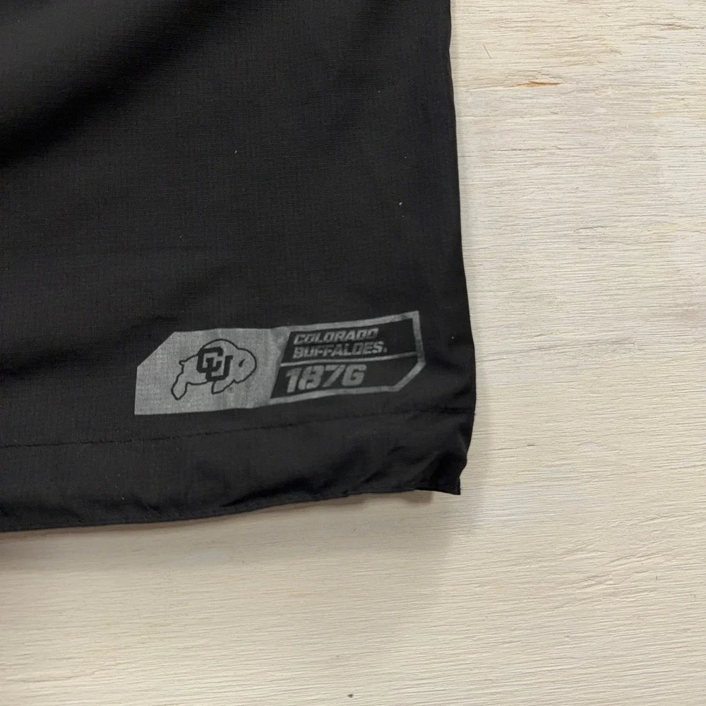 Nike Pullover Colorado Buffaloes 1/4 Zip Windbreaker Black Mens XXL